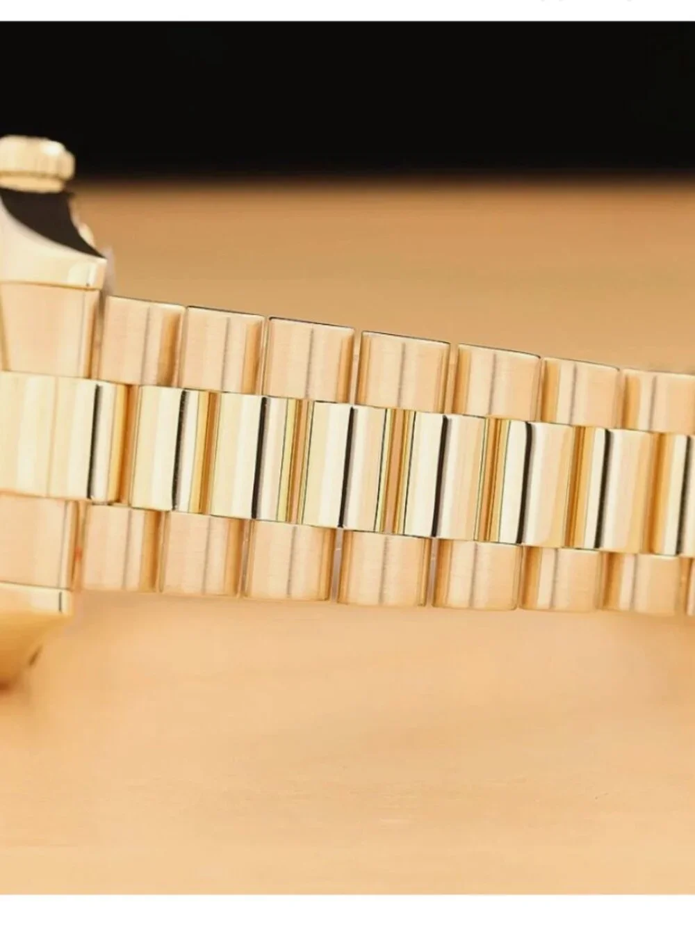 ROLEX DAY DATE PRESIDENT 18K GOLD 750 FACTORY DIAMOND WATCH MENS